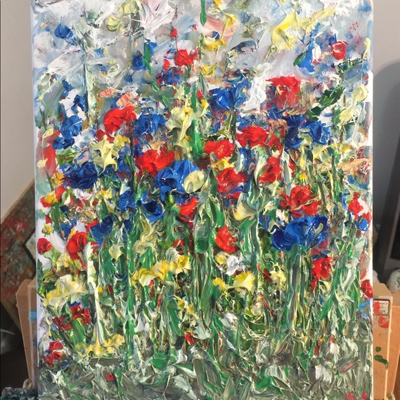 Other - 🌺🌹flowers from my garden🌹🌺 original painting